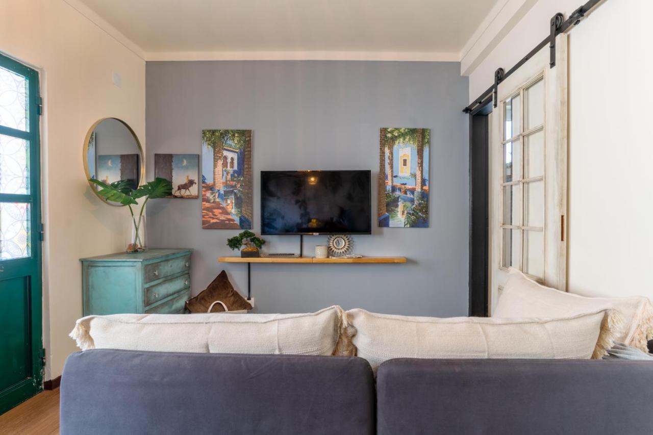 Olhão Arty Vintage Townhouse With Rooftop Shower & Sun Loungers מראה חיצוני תמונה