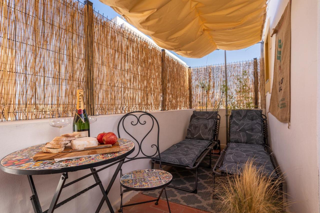 Olhão Arty Vintage Townhouse With Rooftop Shower & Sun Loungers מראה חיצוני תמונה