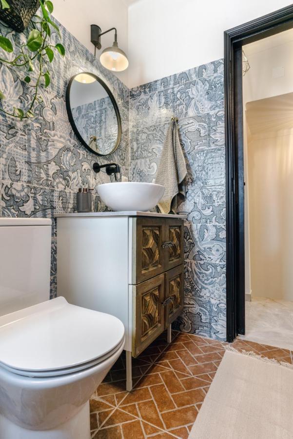 Olhão Arty Vintage Townhouse With Rooftop Shower & Sun Loungers מראה חיצוני תמונה
