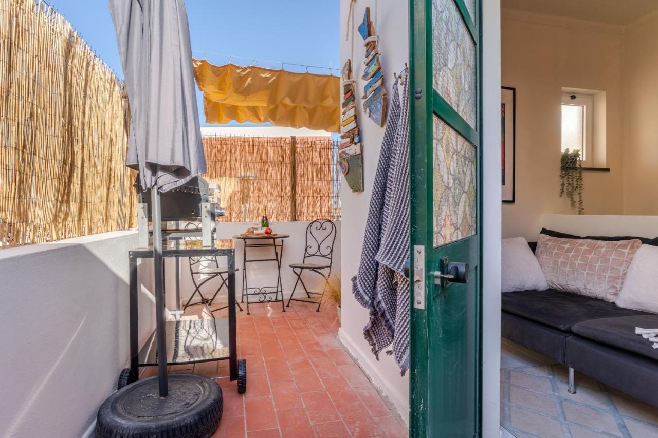 Olhão Arty Vintage Townhouse With Rooftop Shower & Sun Loungers מראה חיצוני תמונה